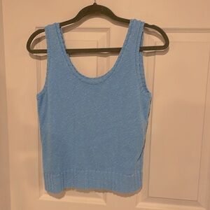 LOFT Bright Blue Sweater Tank
